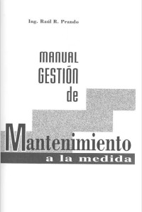 Image of MANUAL DE GESTIÓN DE MANTENIMIENTO A LA MEDIDA