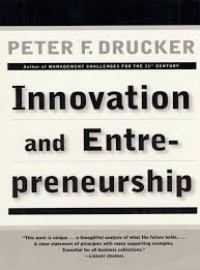 Image of Innovation and entrepreneurship : practice and principles