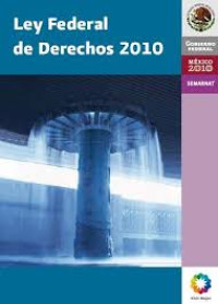 Image of Ley federal de derechos 2010