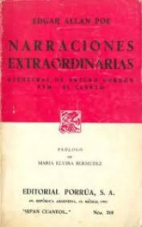 Image of Narraciones extraordinarias ; Aventuras de Arturo Gordon Pym ; El cuervo
