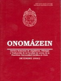 Image of ONOMÁZEIN : revista de lingüística, filología y traducción