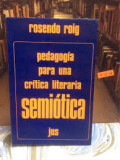 Semiotica : pedagogia para una critica literaria