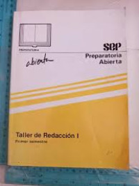Image of Taller de redaccion
