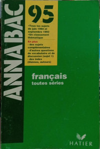 Image of Annabac : français toutes séries