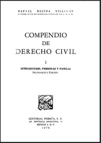 Image of Compendio de derecho civil I : introducción, personas y familia