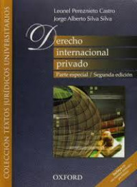 Image of Derecho internacional privado : parte especial
