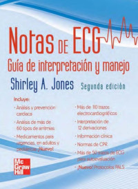 Image of Notas de ECG : guía de interpretación y manejo