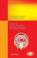 Optimization in medicine