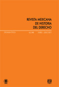 Revista mexicana de historia del derecho