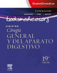 Image of Sabiston. Cirugía genereal y del aparato digestivo