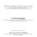 Criminología : fundamentos y principios para el estudio cientifico del delito, la prevención de la criminalidad y el tratamiento del delincuente