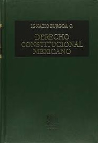Image of Derecho constitucional mexicano