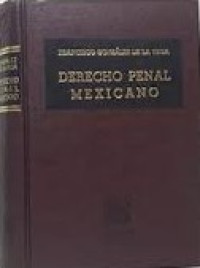 Image of Derecho penal mexicano : los delitos