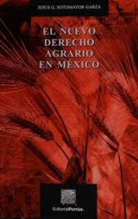 Image of El nuevo derecho agrario en México